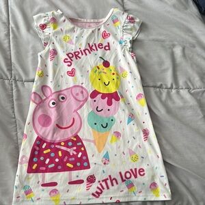 EUC Peppa Pig Nightgown
